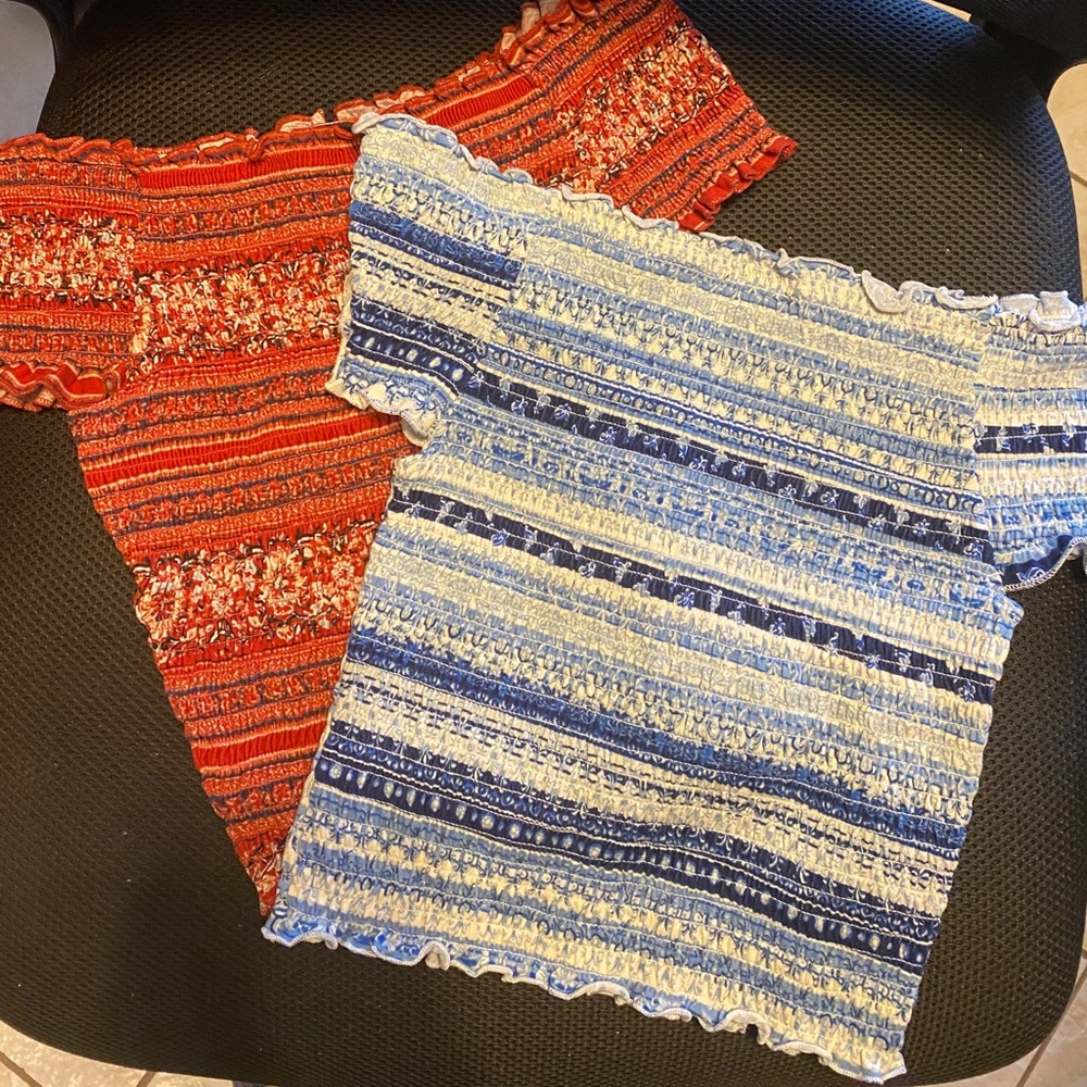 Stretchy Crop Tops